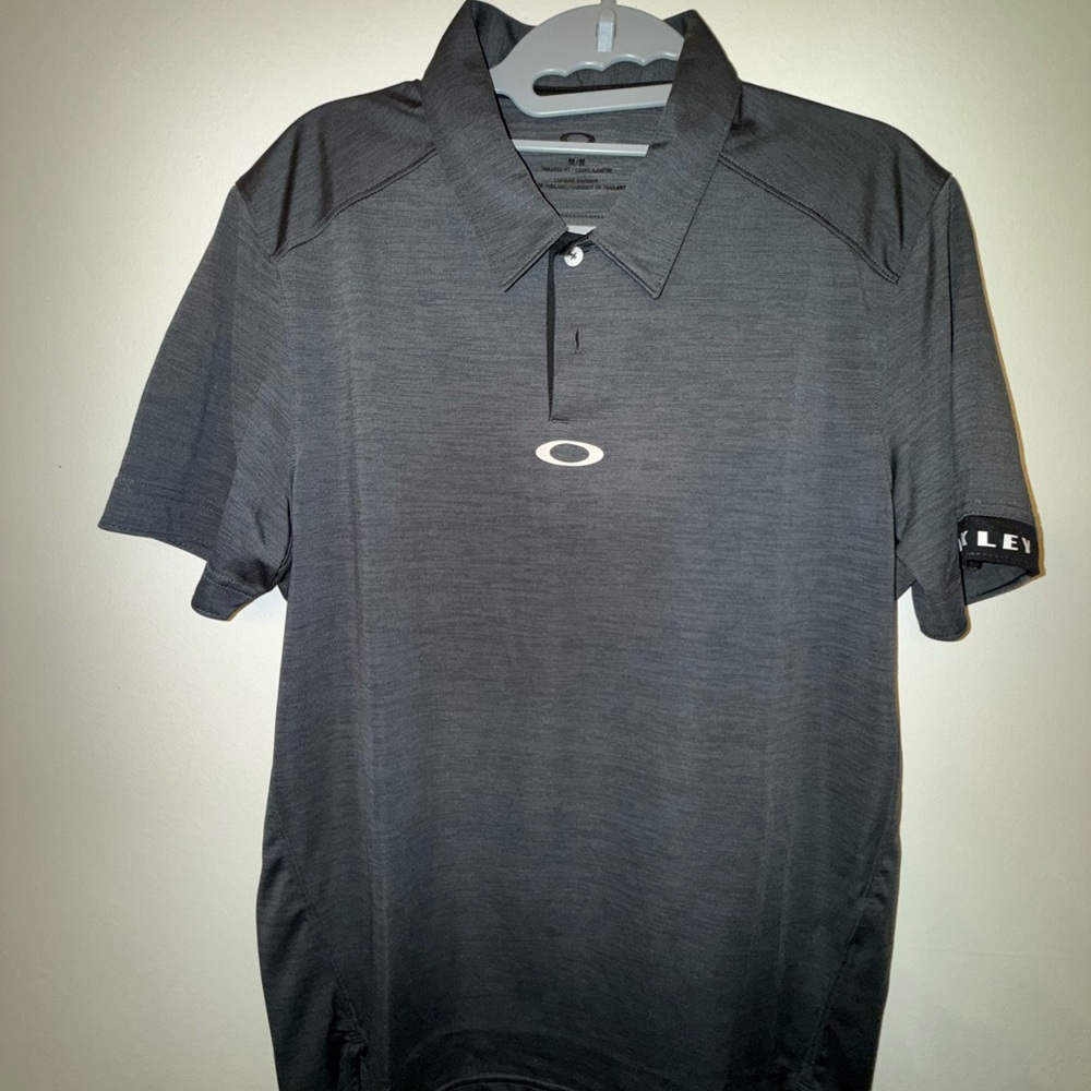 Oakley Men's Charcoal Polo Shirt
